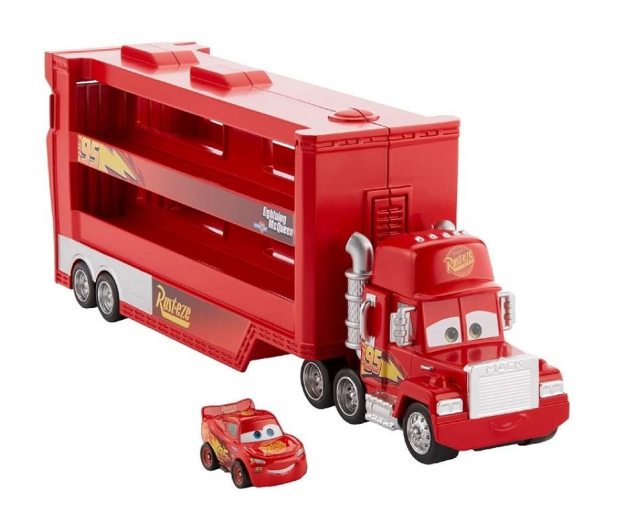 Mattel Cars Mikroauta Transporter Maniek - 581677 - zdjęcie 2